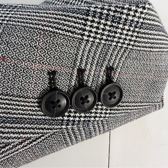 Banana Republic Black and Grey Blazer Size 14 - Picture 12 of 12